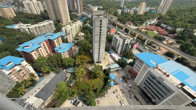 Balcony Image of 1080 Sq.ft 3 BHK Apartment / Flat for rent in Rosa Bella, Hiranandani Estate Thane for Rs. 65000