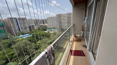 Balcony Image of 735 Sq.ft 2 BHK Apartment / Flat for rent in Gurukrupa Nigam, Ghatkopar East Mumbai for Rs. 70000