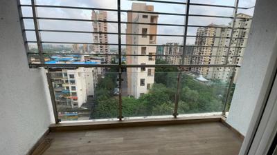 Balcony Image of 1320 Sq.ft 3 BHK Apartment / Flat for rent in Laxmi Icon, Seawoods Navi Mumbai for Rs. 95000