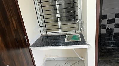 Kitchen Image of 865 Sq.ft 1 RK Builder Floor for rent in Indra Puri Colony Indore for Rs. 8500