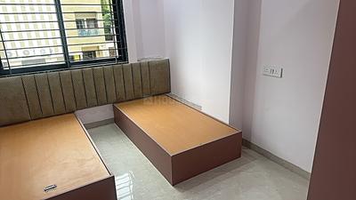 Bedroom Image of 750 Sq.ft 1 RK Builder Floor for rent in Indra Puri Colony Indore for Rs. 10000