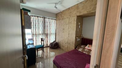 Bedroom Image of 1050 Sq.ft 2 BHK Apartment / Flat for sale in Aurum Q Residences R1, MIDC Industrial Area Navi Mumbai for Rs. 22000000