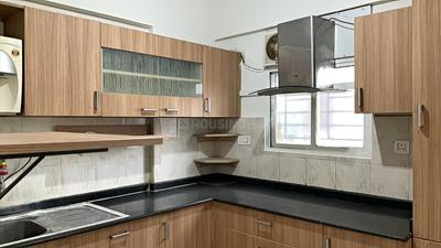 Kitchen Image of 1347 Sq.ft 3 BHK Apartment / Flat for sale in Confident Aquila, Sompura Bengaluru for Rs. 8400000