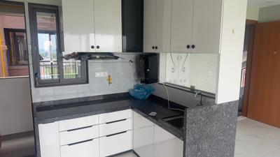 Kitchen Image of 1250 Sq.ft 2 BHK Apartment / Flat for rent in Ramji Residency, Dahin Nagar Surat for Rs. 23000