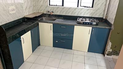 Kitchen Image of 650 Sq.ft 1 BHK Apartment / Flat for rent in Kunal Estate, Chinchwad Pune for Rs. 16500