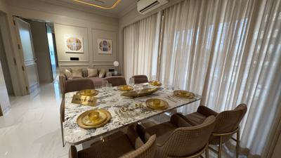 Kitchen Image of 3132 Sq.ft 4 BHK Apartment / Flat for sale in Atulyam, Raysan Gandhinagar for Rs. 21000000
