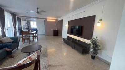 Living Room Image of 2500 Sq.ft 3 BHK Apartment / Flat for rent in Koramangala Bengaluru for Rs. 145000