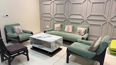 Living Room Image of 1000 Sq.ft 2 BHK Apartment / Flat for rent in Aujala Mohali for Rs. 26000