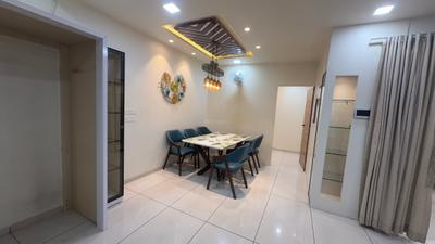 Dining Area Image of 2121 Sq.ft 4 BHK Villa for sale in Pramukh Parisar Villa, Sargasan Gandhinagar for Rs. 35000000