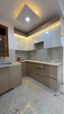 Kitchen Image of 950 Sq.ft 3 BHK Builder Floor for rent in Razapur Khurd New Delhi for Rs. 20000