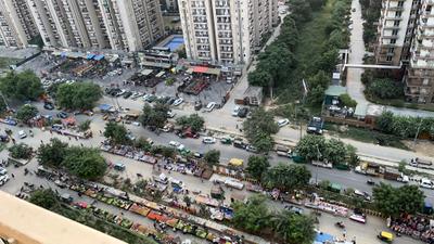 Balcony Image of 890 Sq.ft 2 BHK Apartment / Flat for rent in Supertech Eco Village 2, Noida Extension Greater Noida for Rs. 26000