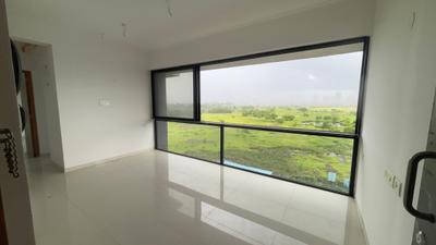 Living Room Image of 500 Sq.ft 1 BHK Apartment / Flat for rent in Marathon Nexworld Aura, Dombivli East Thane for Rs. 8000