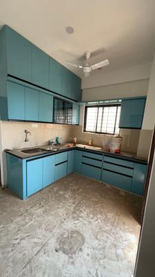 Kitchen Image of 1250 Sq.ft 2 BHK Apartment / Flat for rent in Sopan Platinum Plaza, Pipliyahana Indore for Rs. 28000