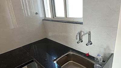 Kitchen Image of 680 Sq.ft 1.5 BHK Apartment / Flat for rent in Prithvi Proximus, Hadapsar Pune for Rs. 25000