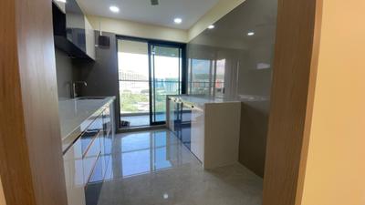 Kitchen Image of 1650 Sq.ft 3 BHK Apartment / Flat for rent in Experio Platinum Elysium, Nerul Navi Mumbai for Rs. 100000