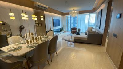 Living Room Image of 1200 Sq.ft 3 BHK Apartment / Flat for sale in Lower Parel Mumbai for Rs. 76112000