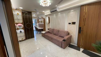 Living Room Image of 604 Sq.ft 1 BHK Apartment / Flat for sale in Ssvarna Skypark Residences, Goregaon East Mumbai for Rs. 15000000