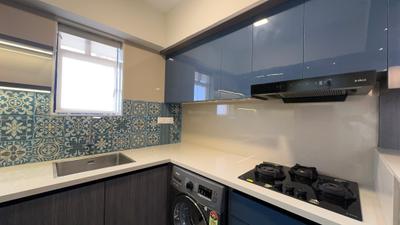 Kitchen Image of 552 Sq.ft 1 BHK Apartment / Flat for rent in Eroor Kochi for Rs. 35000