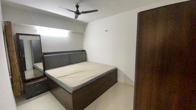 Bedroom Image of 1290 Sq.ft 2 BHK Apartment / Flat for rent in Sakar Elite Apex, Mahalakshmi Nagar Indore for Rs. 40000
