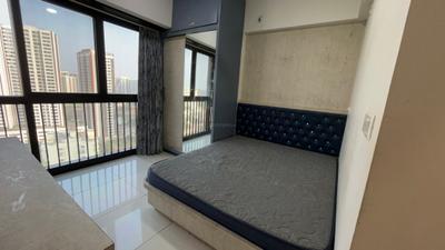 Bedroom Image of 610 Sq.ft 1 BHK Apartment / Flat for rent in Duville Riverdale Heights, Kharadi Pune for Rs. 35000