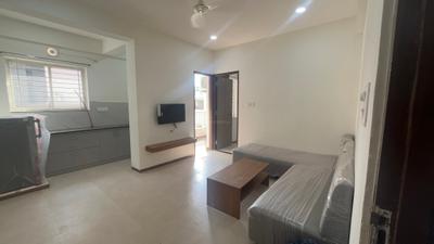Living Room Image of 800 Sq.ft 1 BHK Apartment / Flat for rent in Scheme No 114 Indore for Rs. 20000