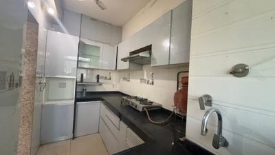 Kitchen Image of 1100 Sq.ft 2 BHK Apartment / Flat for rent in Jalvayu Defence Enclave, Kharghar Navi Mumbai for Rs. 33000
