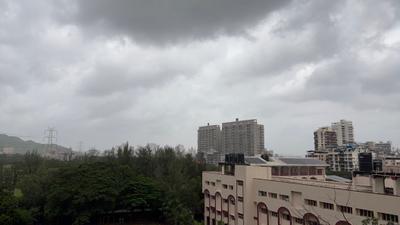 Balcony Image of 1715 Sq.ft 3 BHK Apartment / Flat for rent in Kesar Harmony, Kharghar Navi Mumbai for Rs. 100000