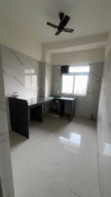 Kitchen Image of 650 Sq.ft 1 BHK Apartment / Flat for rent in Bhandup West Mumbai for Rs. 30000