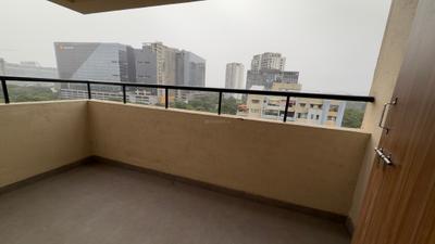 Balcony Image of 600 Sq.ft 1 BHK Apartment / Flat for rent in Kalyani Nagar Pune for Rs. 35000