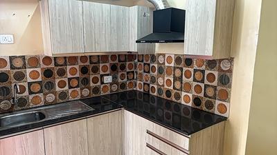 Kitchen Image of 1748 Sq.ft 3 BHK Apartment / Flat for sale in Shrachi Greenwood Nest, New Town Kolkata for Rs. 13500000