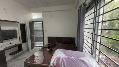 Bedroom Image of 350 Sq.ft 1 RK Apartment / Flat for rent in L I G Colony Indore for Rs. 14599
