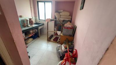 Bedroom Image of 600 Sq.ft 1 RK Apartment / Flat for rent in Swastik Palm, Thane West Thane for Rs. 15000