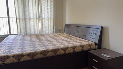 Bedroom Image of 1850 Sq.ft 3 BHK Apartment / Flat for rent in Adani The Meadows, Shantigram Ahmedabad for Rs. 44000