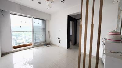 Living Room Image of 500 Sq.ft 1 BHK Apartment / Flat for sale in Ashar Edge, Thane West Thane for Rs. 9500000