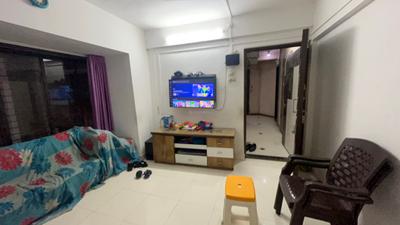 Living Room Image of 550 Sq.ft 1 BHK Apartment / Flat for sale in Shree Kanchan Janga CHS, Kopar Khairane Navi Mumbai for Rs. 13000000