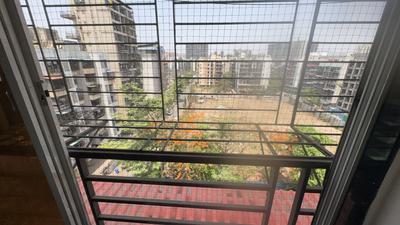 Balcony Image of 995 Sq.ft 2 BHK Apartment / Flat for rent in Bhagwati Neelkanth Heights, Kalamboli Navi Mumbai for Rs. 25000