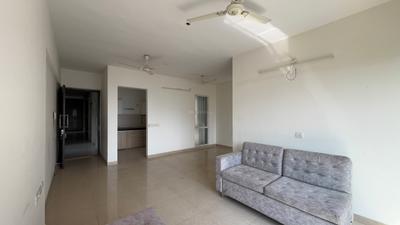Living Room Image of 1000 Sq.ft 3 BHK Apartment / Flat for rent in Wadhwa Platina, Thane West Thane for Rs. 45000