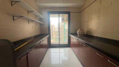 Kitchen Image of 1950 Sq.ft 3 BHK Apartment / Flat for rent in Platinum The Springs, Kalamboli Navi Mumbai for Rs. 46000