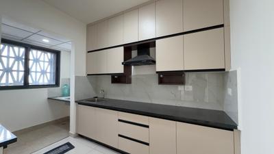 Kitchen Image of 1600 Sq.ft 3 BHK Apartment / Flat for rent in Purva Atmosphere, R.K. Hegde Nagar Bengaluru for Rs. 58000