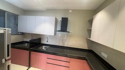 Kitchen Image of 1350 Sq.ft 3 BHK Apartment / Flat for rent in VJ Yashwin Nuovo Centro, Wakad Pune for Rs. 82000
