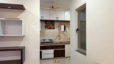 Kitchen Image of 1080 Sq.ft 2 BHK Apartment / Flat for rent in Adani The Meadows, Shantigram Ahmedabad for Rs. 34999