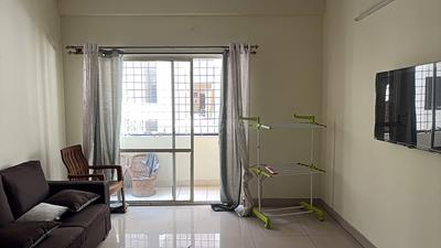 Living Room Image of 1267 Sq.ft 2 BHK Apartment / Flat for sale in SLS Serenity Apartment, Panathur Bengaluru for Rs. 11000000