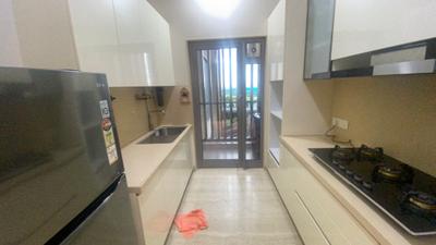Kitchen Image of 1250 Sq.ft 3 BHK Apartment / Flat for rent in Piramal Mahalaxmi South Tower, Worli Mumbai for Rs. 251000