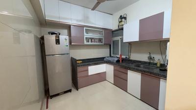 Kitchen Image of 1180 Sq.ft 3 BHK Apartment / Flat for rent in Rosa Bella, Hiranandani Estate Thane for Rs. 60000