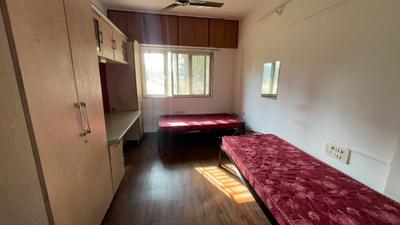 Bedroom Image of 1400 Sq.ft 3 BHK Apartment / Flat for rent in Magarpatta Cosmos Apartment, Magarpatta City Pune for Rs. 62000