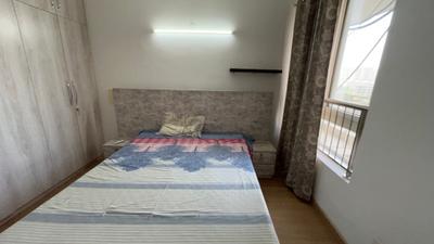Bedroom Image of 1899 Sq.ft 3 BHK Apartment / Flat for rent in Emaar Palm Gardens, Sector 83 Gurgaon for Rs. 57000