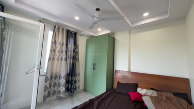 Bedroom Image of 1100 Sq.ft 3 BHK Builder Floor for rent in DDA Akshardham Apartments, Sector 19 Dwarka New Delhi for Rs. 41000