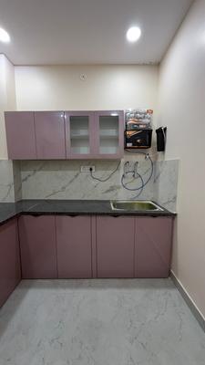 Kitchen Image of 900 Sq.ft 1 BHK Apartment / Flat for rent in Sudama Nagar Indore for Rs. 17000