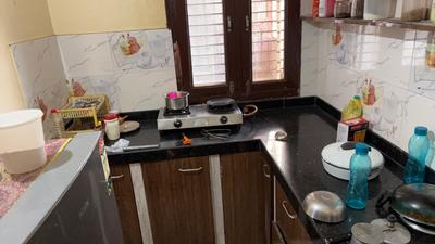 Kitchen Image of 850 Sq.ft 2 BHK Apartment / Flat for sale in Gokulpura Jaipur for Rs. 2700000