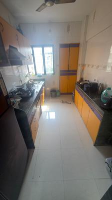 Kitchen Image of 1100 Sq.ft 2 BHK Apartment / Flat for rent in Vijay Nagari Apartments, Thane West Thane for Rs. 32000
